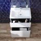 Тумба підлогова AM.PM X - Joy 65 см з умивальником (M85-FSX0652-WC0652WG38)