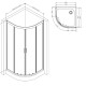 Душевая кабина AM.PM Gem 5-corner Pivot W90UG-401-9090-MT