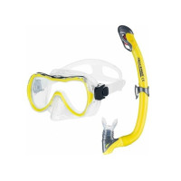 Набір маска і трубка Aqua Speed ​​ENZO + SAMOS 3112 жовтий OSFM 5908217631121