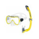 Набір маска і трубка Aqua Speed ​​ENZO + SAMOS 3112 жовтий OSFM 5908217631121