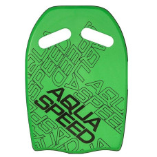 Доска для плавания Aqua Speed WAVE KICKBOARD 3970 зеленый Уни 43x28x3,6cм 5908217639707