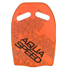 Доска для плавания Aqua Speed WAVE KICKBOARD 3971 красный Уни 43x28x3,6cм 5908217639714