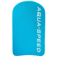 Доска для плавания Aqua Speed PRO SENIOR KICKBOARD 5643 голубой Уни 48x30x3cм 5908217656438
