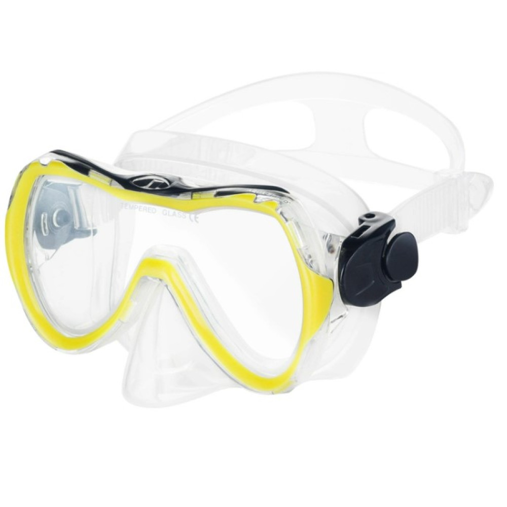 Набір маска і трубка Aqua Speed ​​ENZO + EVO 6071 жовтий OSFM 5908217660718