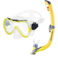 Набір маска і трубка Aqua Speed ​​ENZO + EVO 6071 жовтий OSFM 5908217660718
