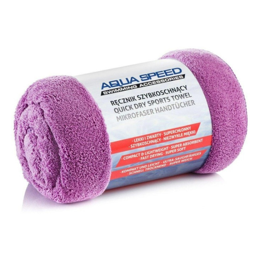 Рушник Aqua Speed ​​DRY CORAL 7040 фіолетовий Уні 50x100см 5908217670403