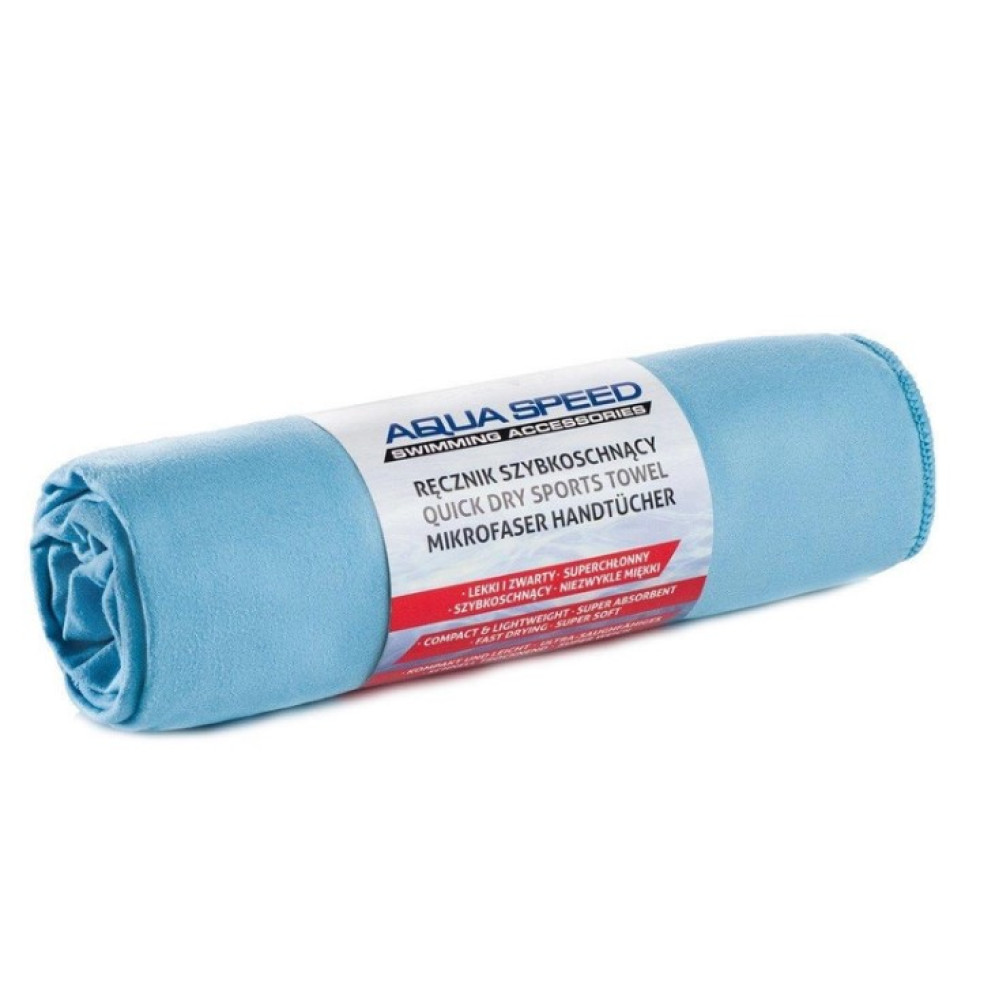 Рушник Aqua Speed ​​DRY FLAT 7043 блакитний Уні 70x140см 5908217670434