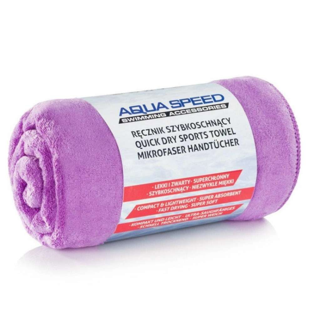 Рушник Aqua Speed ​​DRY SOFT 7327 фіолетовий Уні 70x140см 5908217673275