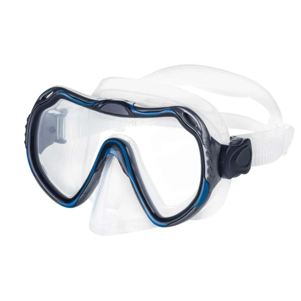 Набір маска і трубка Aqua Speed ​​JAVA + ELBA 8205 синій OSFM 5908217682055