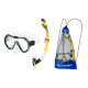 Набір маска і трубка Aqua Speed ​​JAVA + ELBA 8206 жовтий OSFM 5908217682062