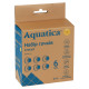 Крючки на вакуумных присосках Aquatica s42 Ø40×40мм черный/белый (6шт) (9784282)