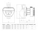 Циркуляційний насос Aquatica GPA25-6/180 IV енергозберігаючий, 6-90Вт Hmax 6м Qmax 92л/хв Ø1½" 180мм + гайки (774071)