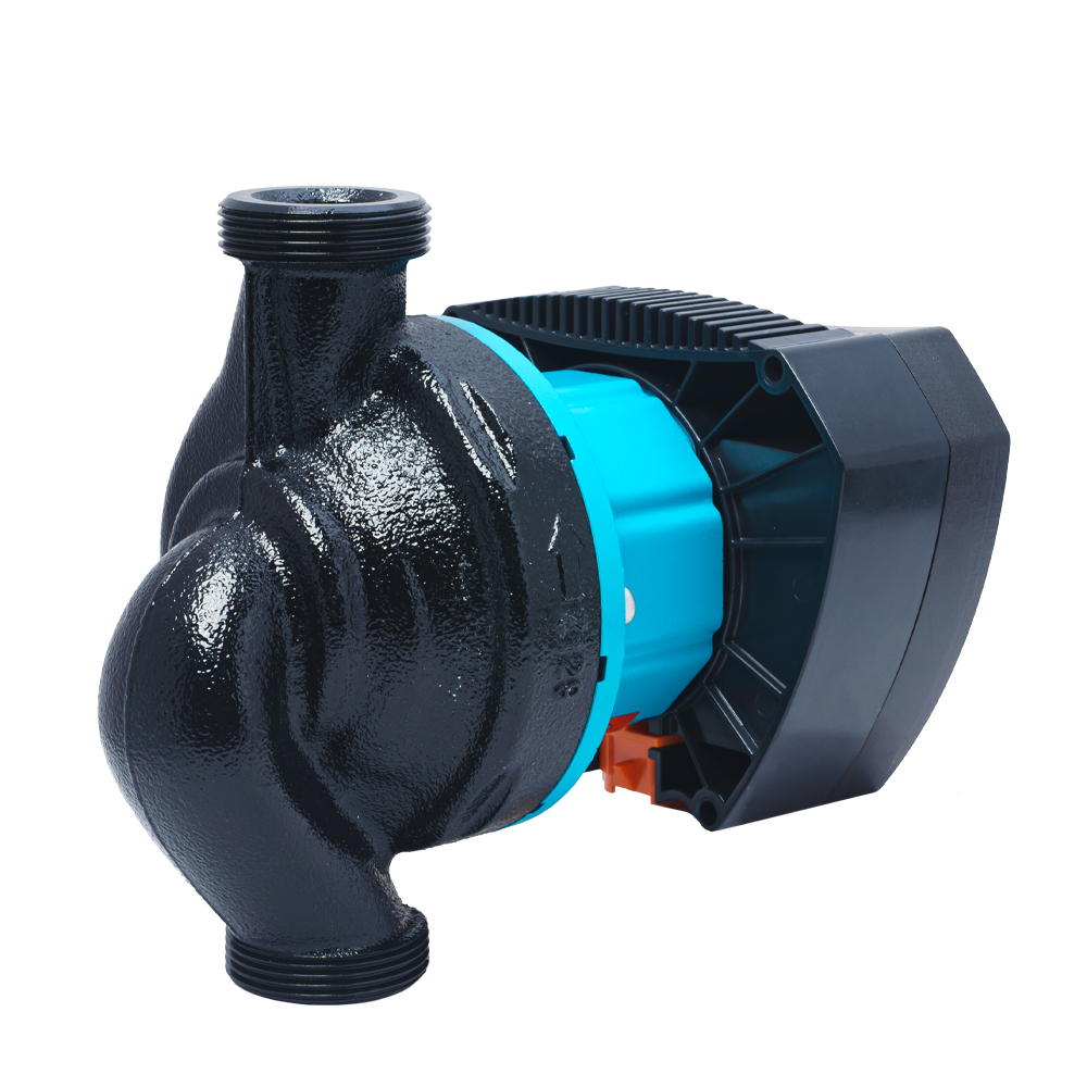Циркуляционный насос Aquatica GPA25-8/180 IV энергосберегающий, 8-130Вт Hmax 8м Qmax 108л/мин Ø1½" 180мм + гайки (774075)