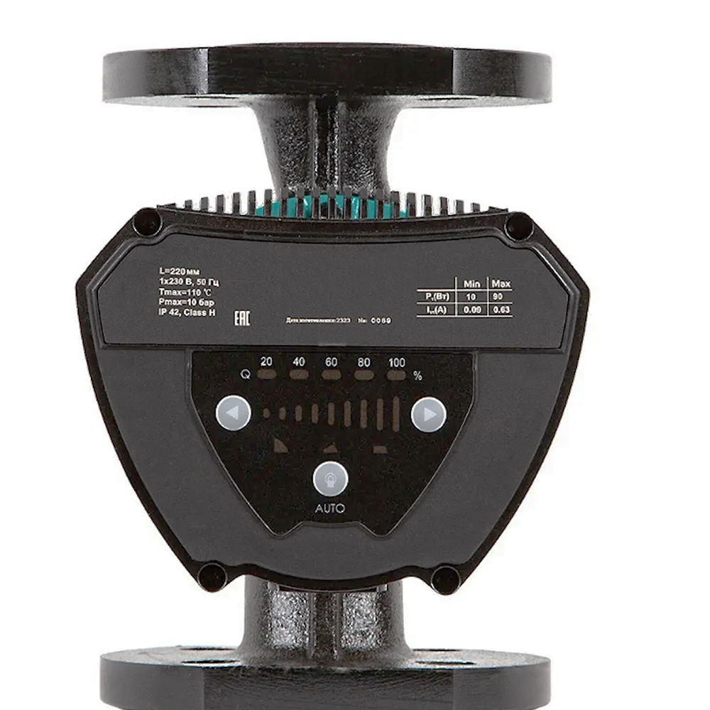 Циркуляционный насос Aquatica GPA40-8F/220 IV энергосберегающий, 8-130Вт Hmax 8м Qmax 133л/мин DN40 (774084)