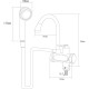 Кран-водонагрівач проточний Aquatica JZ-6C141W 3.0 кВт (9793203)
