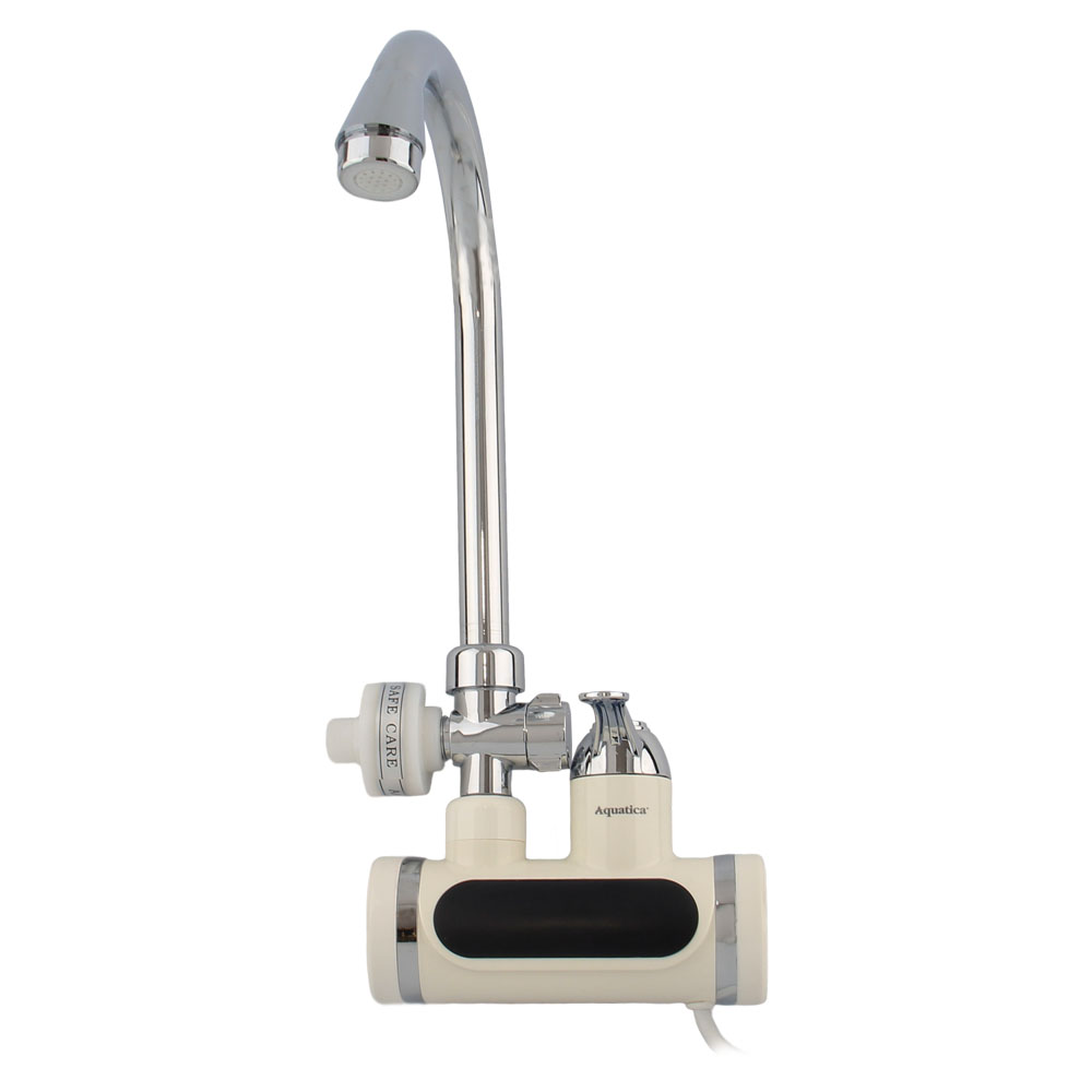 Кран-водонагреватель проточный Aquatica JZ-7C141W 3.0 кВт 0.4-5 бар настенный (9793213)
