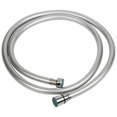 Шланг для ручного душа Aquatica 1/2" PVC 3-х слойный с серебристым подшипником 150 см (9791611)