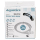 Шланг для ручного душа Aquatica 1/2" SS растяжной хромированный с подшипником 150-210 см (9792020)