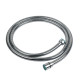 Шланг для ручного душа Aquatica 1/2" SS растяжной хромированный с подшипником 150-210 см (9792020)