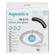 Шланг для ручного душа Aquatica 1/2" SS хромированный с подшипником 150 см (9792021)