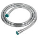 Шланг для ручного душу Aquatica 1/2" SS хромований з підшипником 175 см (9792022)