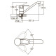 Змішувач для кухні Aquatica MJ-2B229C 9744130