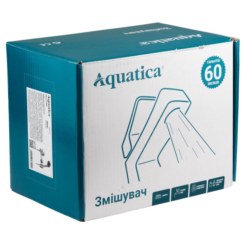 Змішувач для ванни AQUATICA IG-1C149C