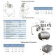 Насосна станція AquaticaLeo APm60A/UA 0.6кВт Hmax 60м Qmax 50л/хв 775133/24