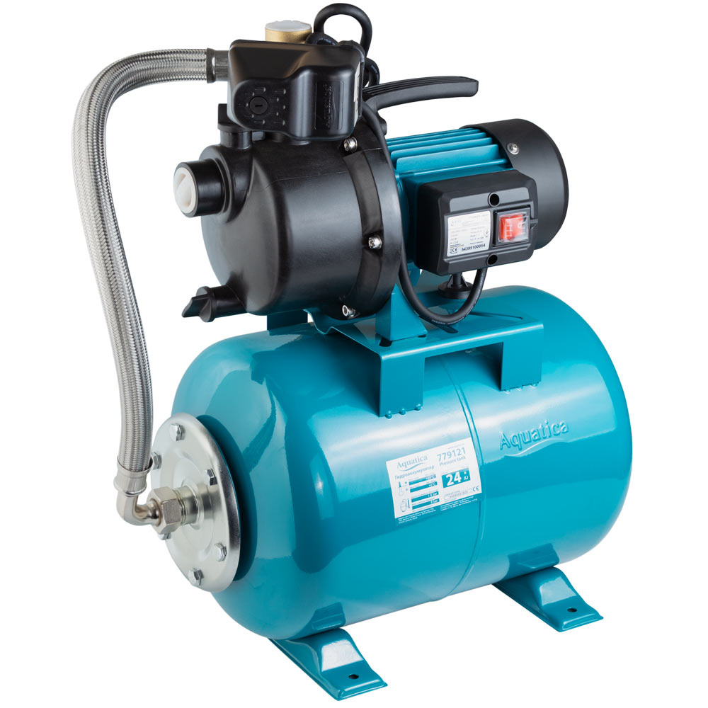 Насосна станція AquaticaLeo EKJ-602PA5/UA 0.6кВт Hmax 35м Qmax 50л/хв 775306/24