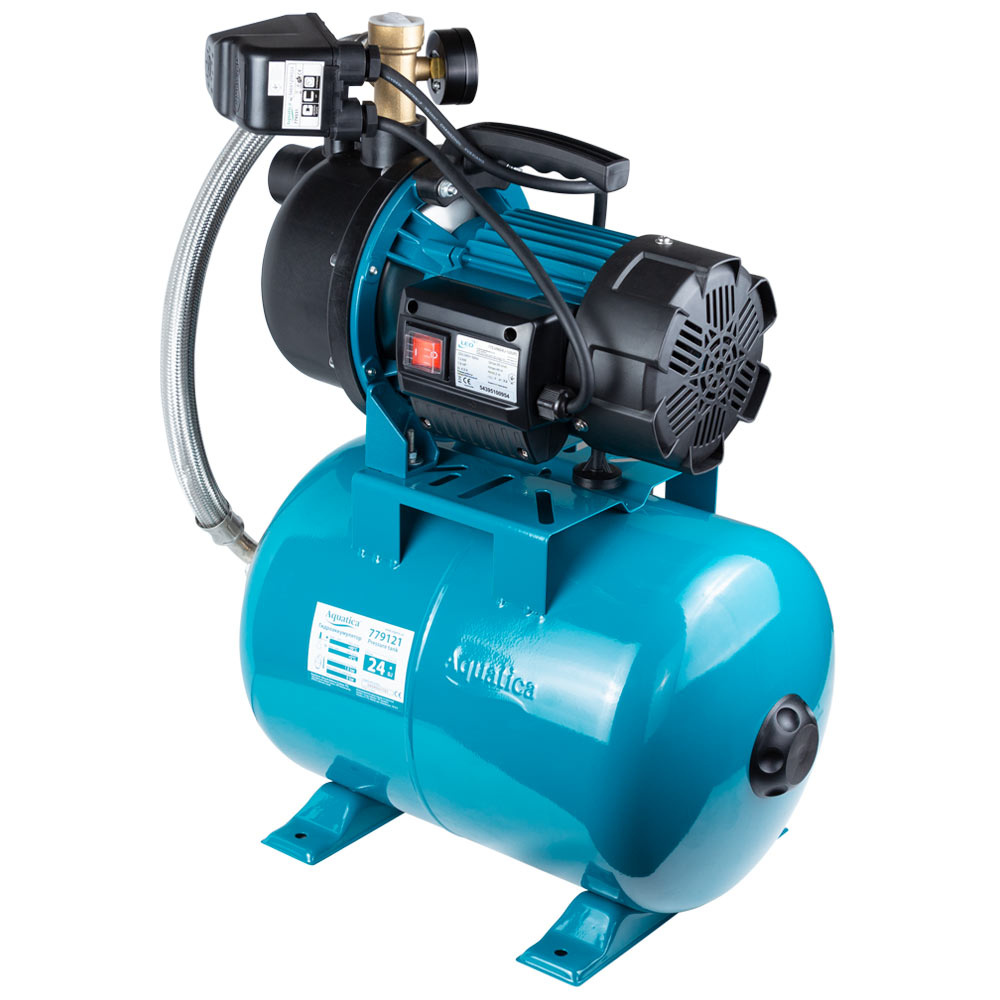 Насосная станция AquaticaLeo EKJ-1202PA5/UA 1.2КВт Hmax 48м Qmax 80л/мин 775309/24