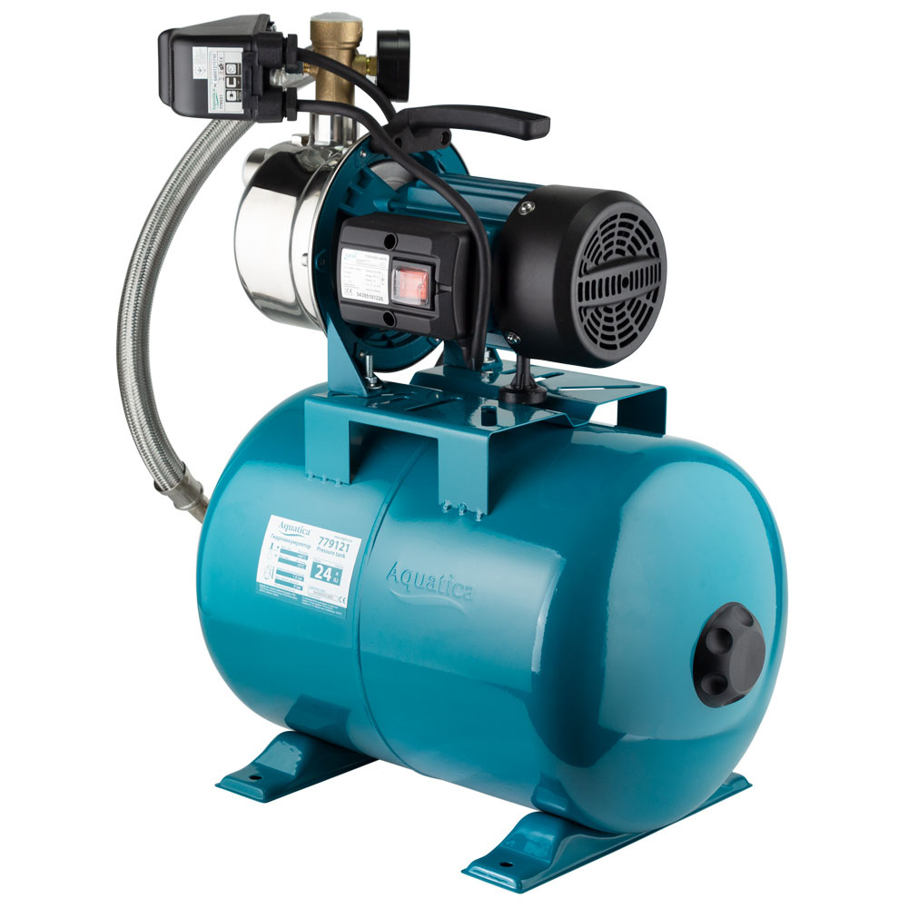 Насосная станция AquaticaLeo EKJ-602SA5/UA 0.6кВт Hmax 35м Qmax 50л/мин 775311/24