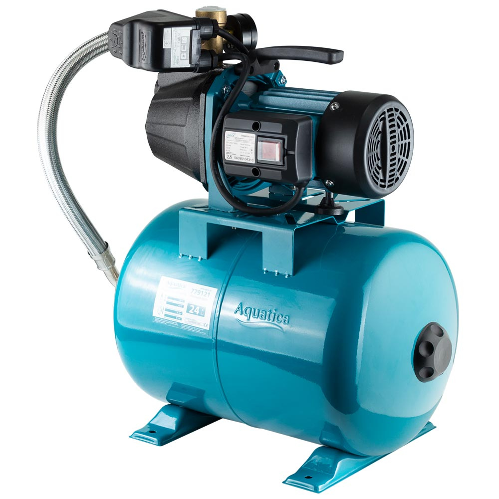 Насосная станция AquaticaLeo EKJ-802IA5/UA 0.8кВт Hmax 38м Qmax 58л/мин 775346/24