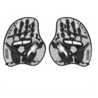 Лопатки для плавания Arena VORTEX EVOLUTION HAND PADDLE серебряный, черный M 3468333788809