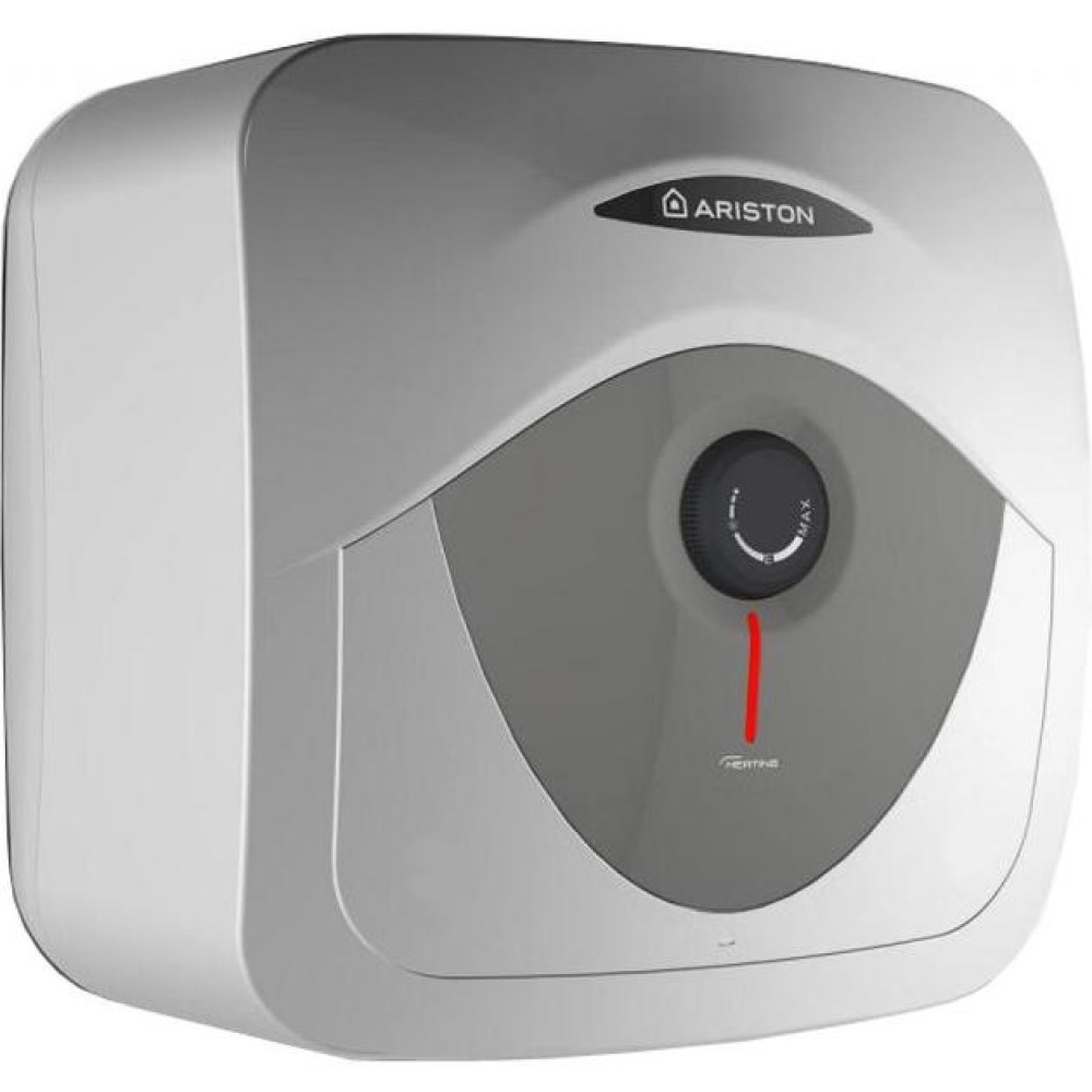 Водонагреватель Ariston ANDRIS RS 15/3 1200 Вт "мокрый" ТЭН, 15 л, квадратный, вертикальный, над мойкой, белый (3100633)