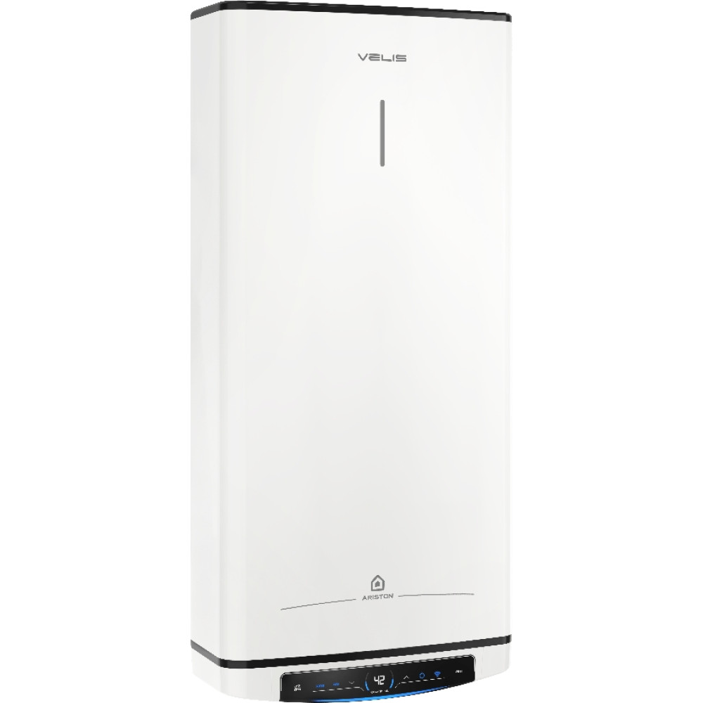 Водонагреватель Ariston VELIS PRO DRY WIFI 100 EU 100 л, 3.0 кВт, "сухой" ТЭН, универсальный, прямоугольный, белый (3100910)
