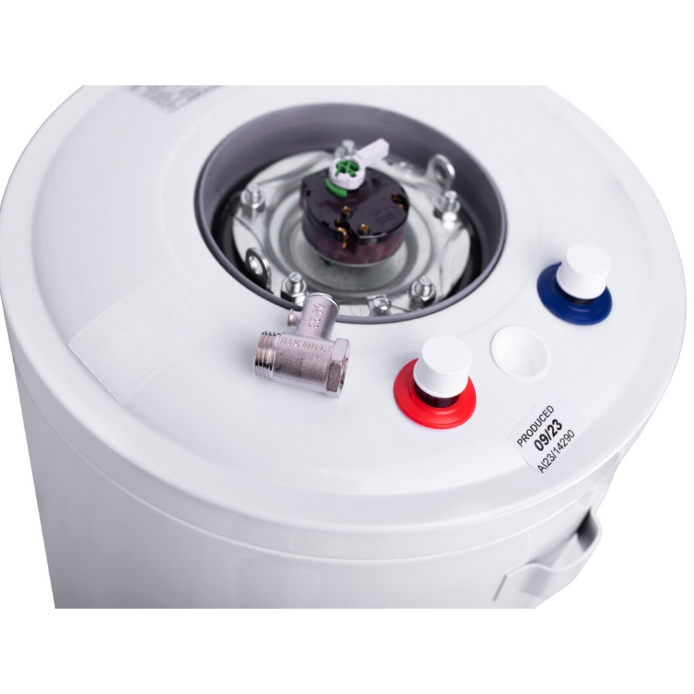 Водонагрівач Bandini Water Heaters SE 80, 80 л, 2 кВт, "мокрий" ТЕН, вертикальний, циліндричний, білий (000004553)
