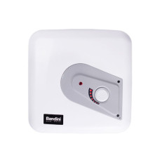 Водонагрівач Bandini Water Heaters Q 15(O), 15 л,1500 Вт, "мокрий" ТЕН, над мийкою, квадратний, білий (000004561)