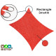 Тент-парус сонцезахисний Biotol ShadeRoof 5мх4м бордо 95% 140 г/м²HDPE
