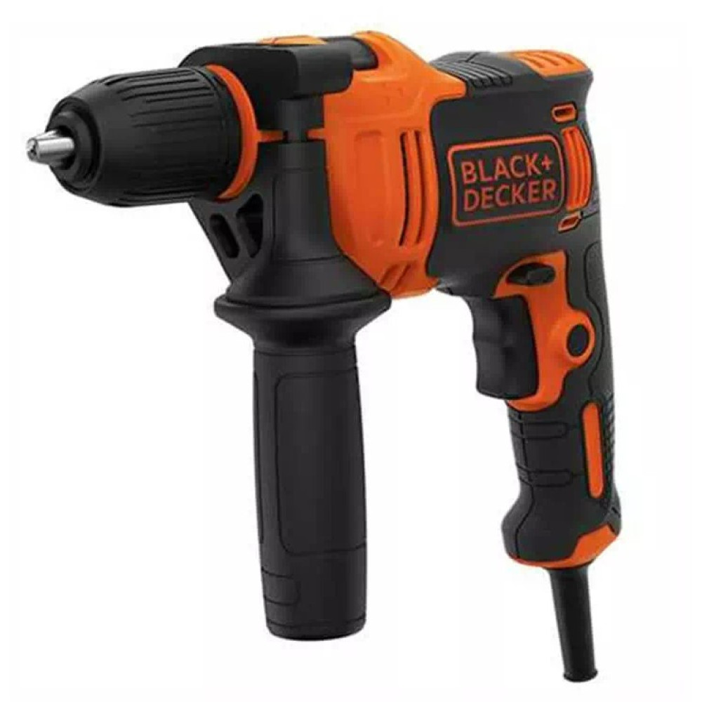 Дрель сетевая ударная Black&Decker BEH550