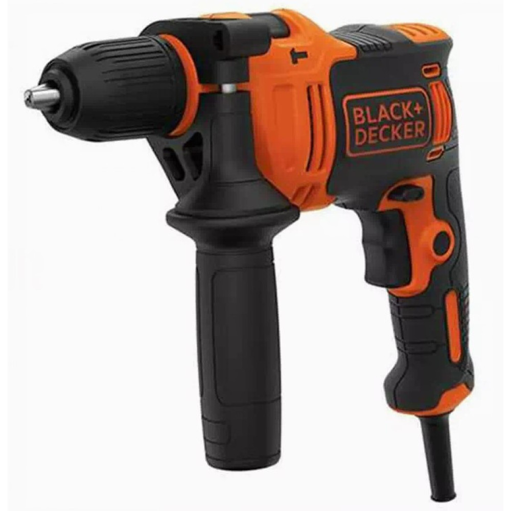 Дрель сетевая ударная Black&Decker BEH710K