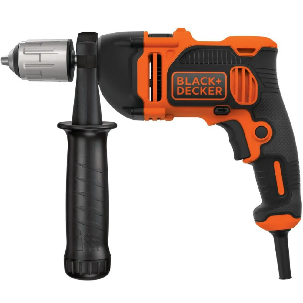 Дрель сетевая ударная Black&Decker BEH850