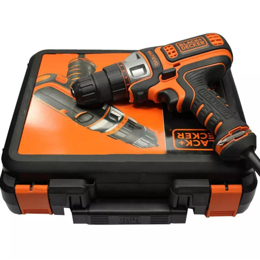 Багатофункціональний інструмент з насадкою дриль-шурупокрут Black&Decker MT350K