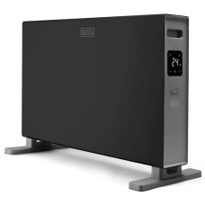 Конвекторный обогреватель BLACK+DECKER 2,0 кВт, площадь обогрева 20 кв.м., напольный, черный (BXCSH2001E)