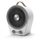 Тепловентилятор BLACK+DECKER 2,0 кВт, площадь обогрева 20 кв.м., напольный, белый (BXFSH2000E)