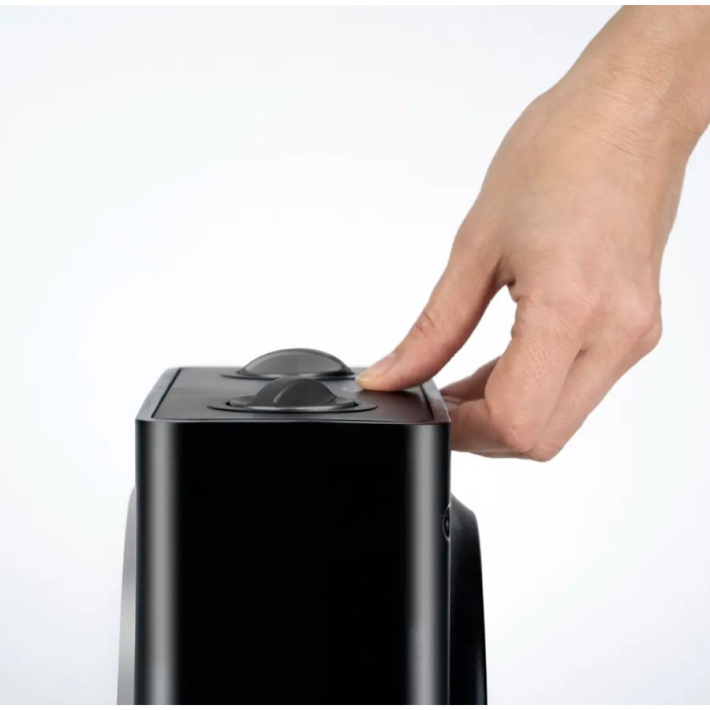 Тепловентилятор BLACK+DECKER 2,0 кВт, площа обігріву 15 кв.м., настільний, чорний (BXSH2003E)