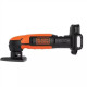 Шлифмашина вибрационная аккумуляторная Black&Decker без АКБ и ЗУ BDCDS12N