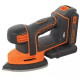 Шлифмашина вибрационная аккумуляторная Black&Decker с АКБ и ЗУ BDCDS18