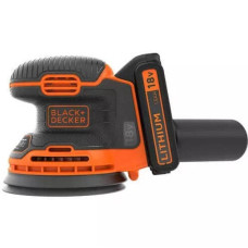 Шлифмашина эксцентриковая аккумуляторная Black&Decker без АКБ и ЗУ BDCROS18N