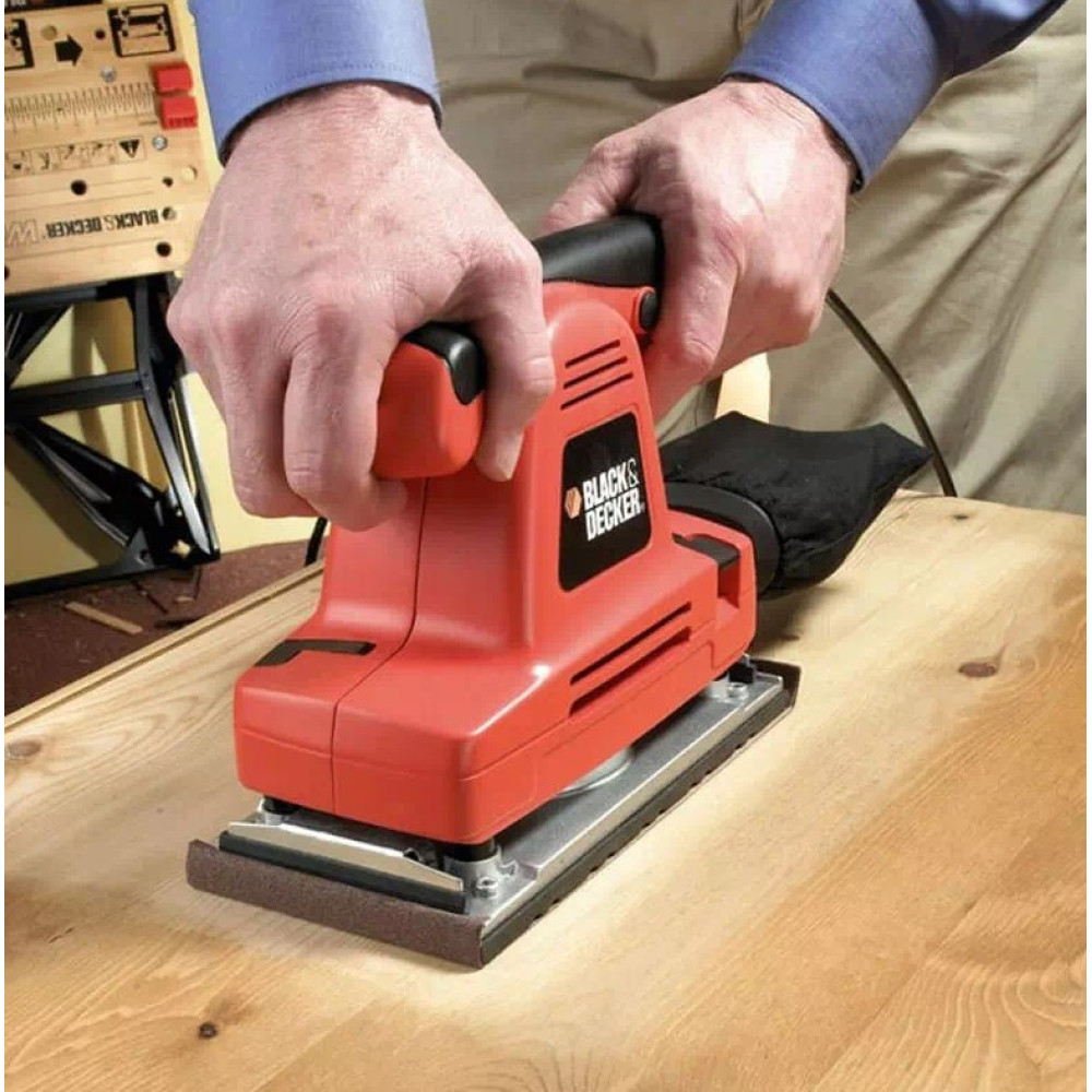 Вібраційна шліфувальна машина Black&Decker KA274EKA