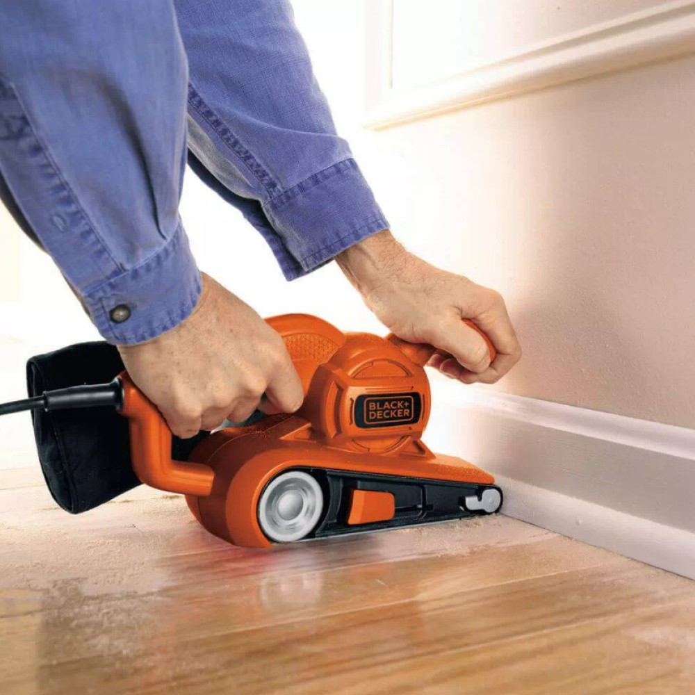 Шліфмашина стрічкова мережева Black&Decker KA86